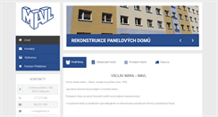 Desktop Screenshot of mavl.cz